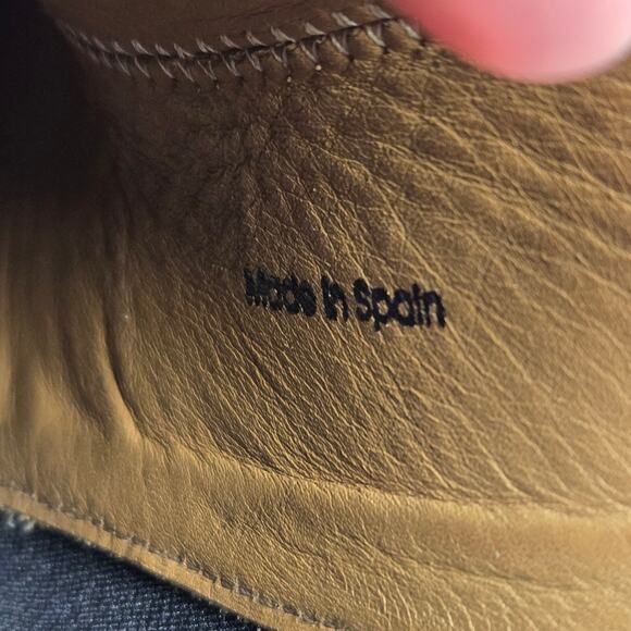 Saks Fifth Avenue by Magnanni Gray Smooth Leather Casual Chelsea Boot Mens 12 M - Picture 15 of 16